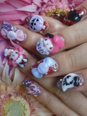 Super-Cute Japanese Nail Art Ideas