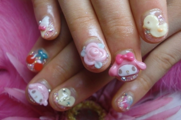 Super-Cute Japanese Nail Art Ideas